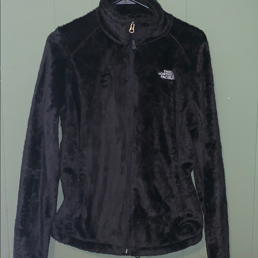 Black North Face Zip Up